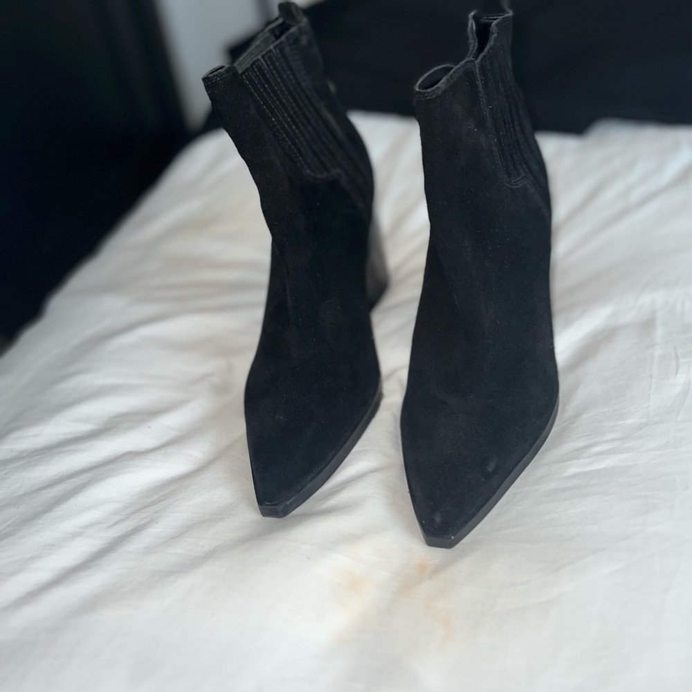 Marc Fischer black ankle boots